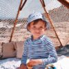 T-shirt et short de bain garçon marin "Théo"