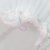 Couffin matelassé - Collection Noeud Couture - Blanc&Liberty Gris