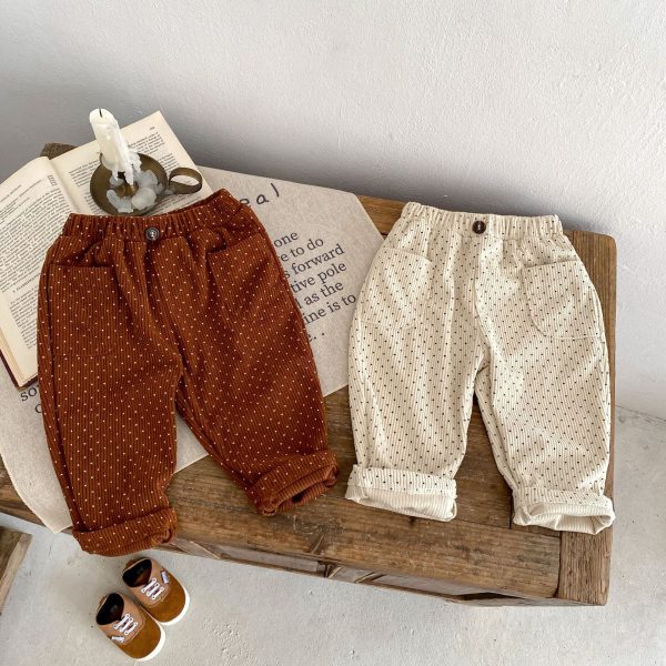 PANTALON À POIS "CHARLIE"
