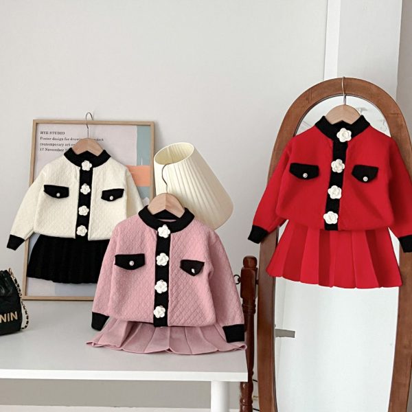 ENSEMBLE GILET ET JUPE "COCO"