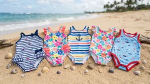 Collection de maillots bébé pour l'été