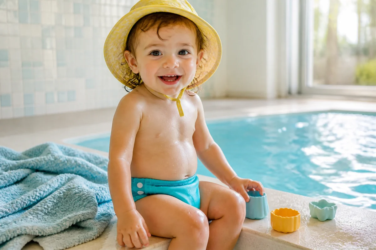 à partir de quel âge un bébé peut aller à la piscine