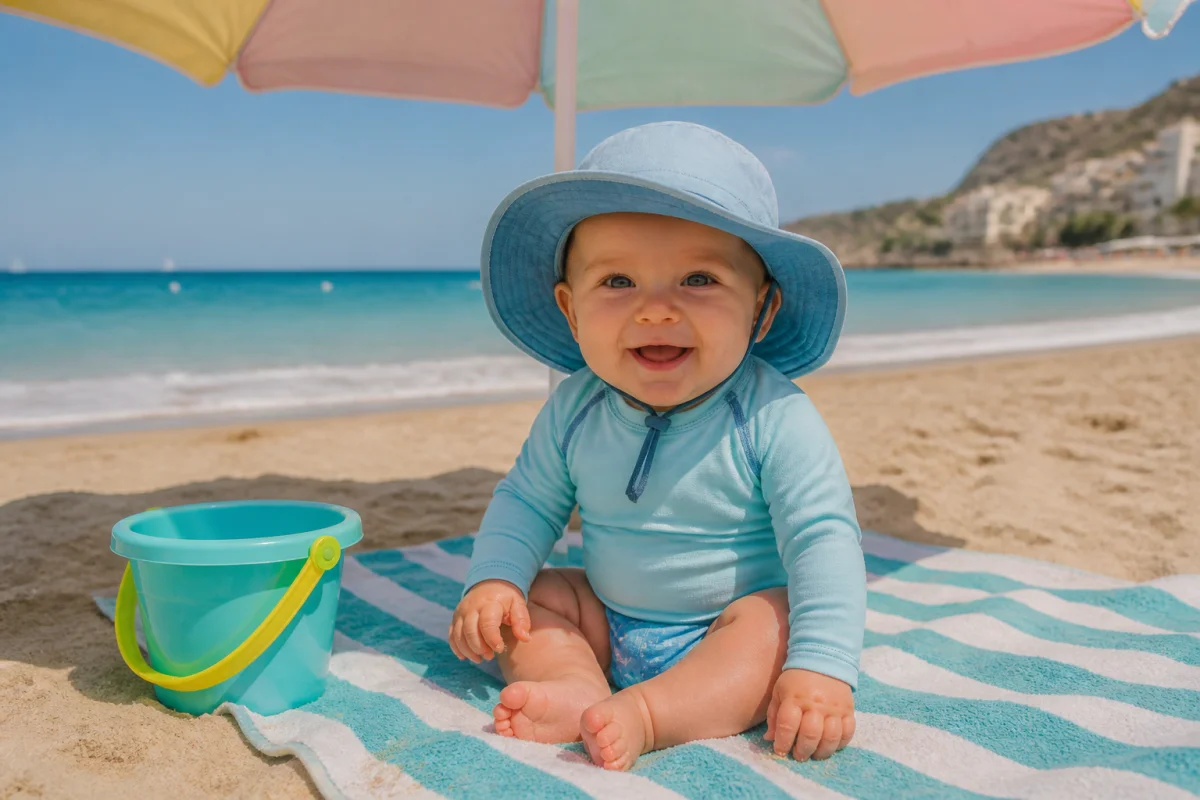 à partir de quel âge un bébé peut aller à la plage