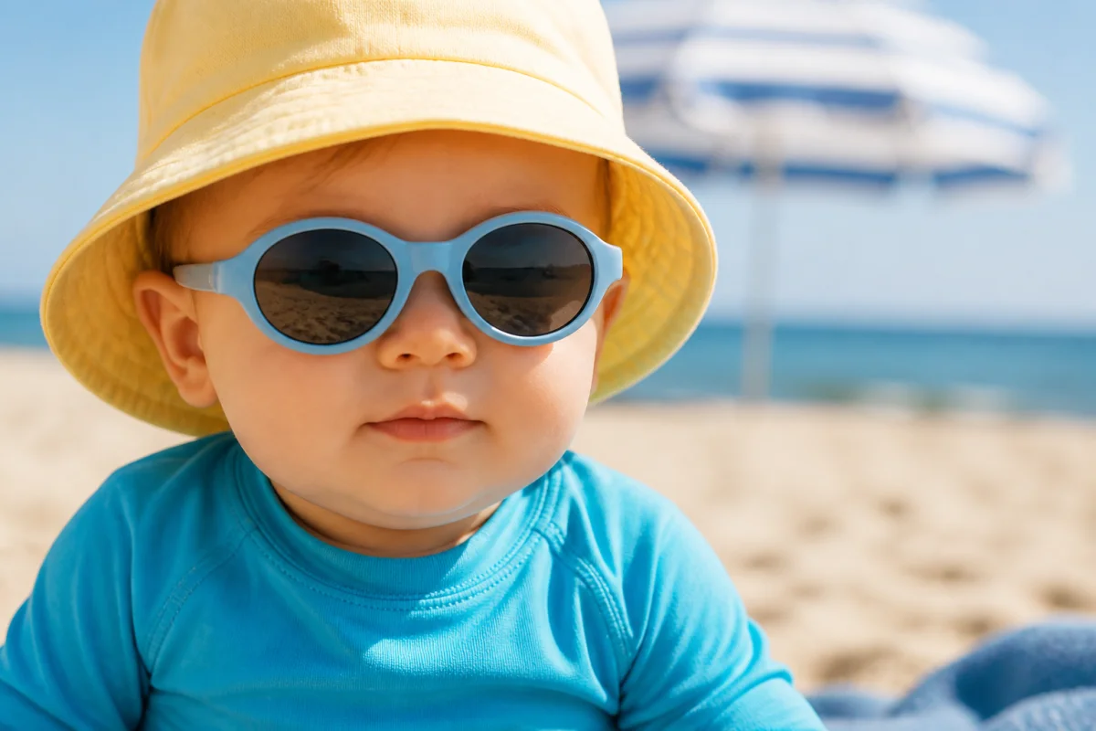 à partir de quel âge mettre de la crème solaire à un bébé