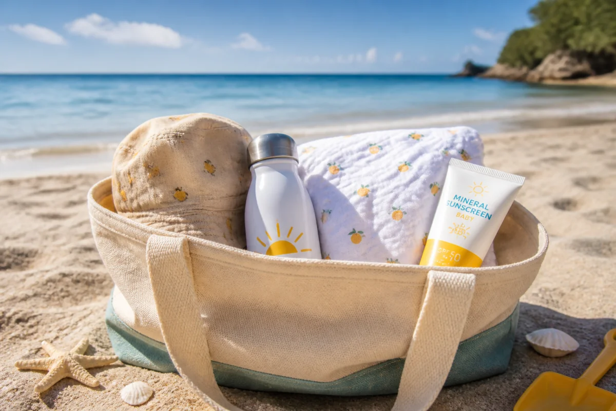 à partir de quel âge un bébé peut aller à la plage