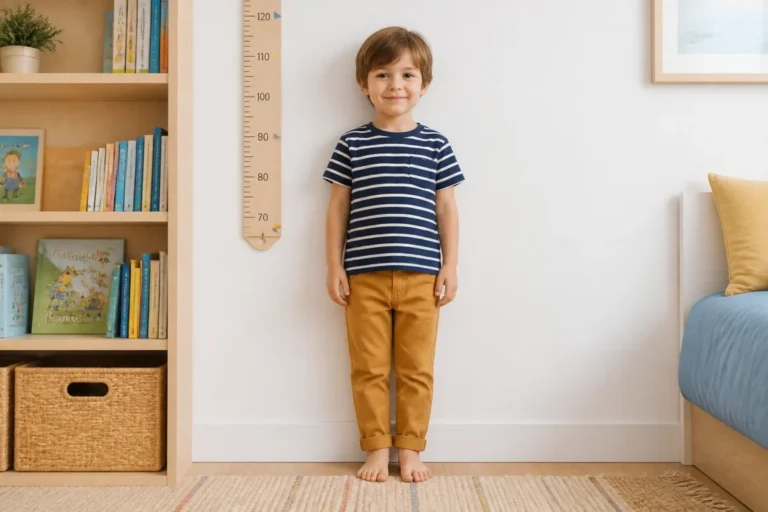 quelle taille à 4 ans