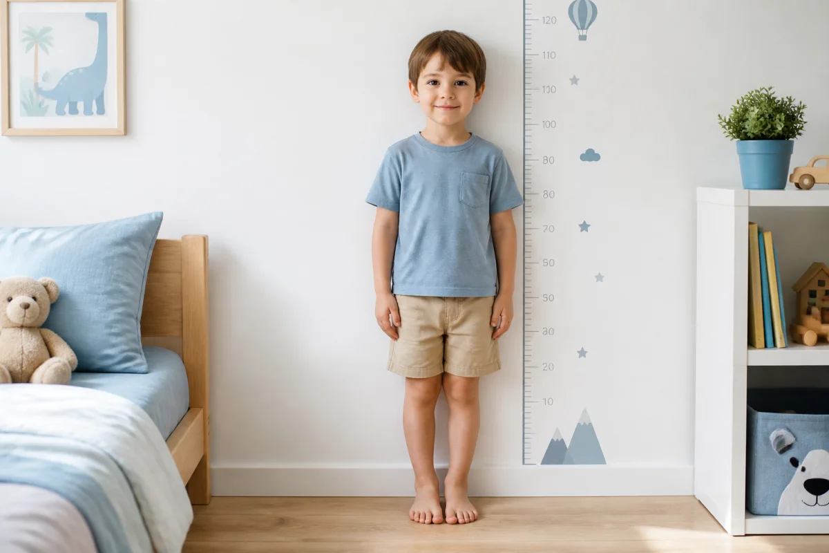 quelle taille à 5 ans