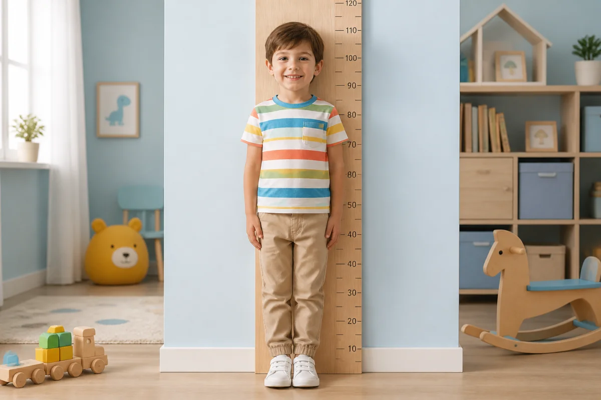 quelle taille à 5 ans