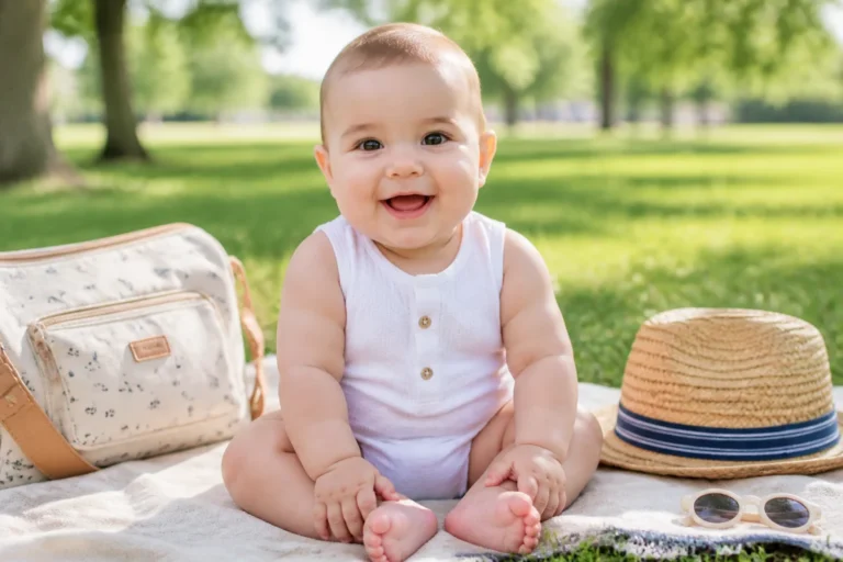 Comment habiller un bébé de 6 mois en été sans le surchauffer
