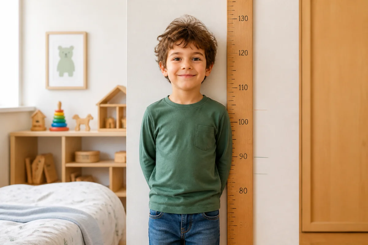 quelle taille à 6 ans