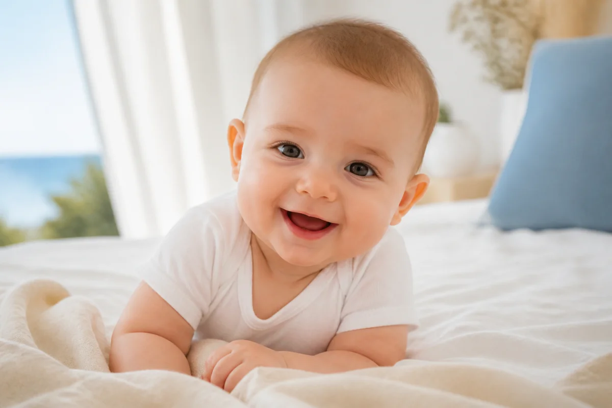comment rafraîchir un bébé en été